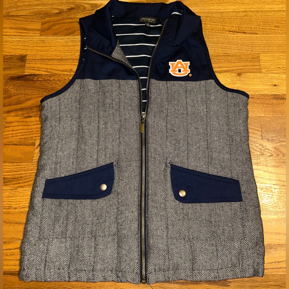NFL/COLLEGE FOOTBALL Game Day University Of Auburn‎ Tigers Vest, UNISEX Size M.